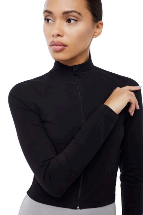 Æfingajakki mittissíður CROPP