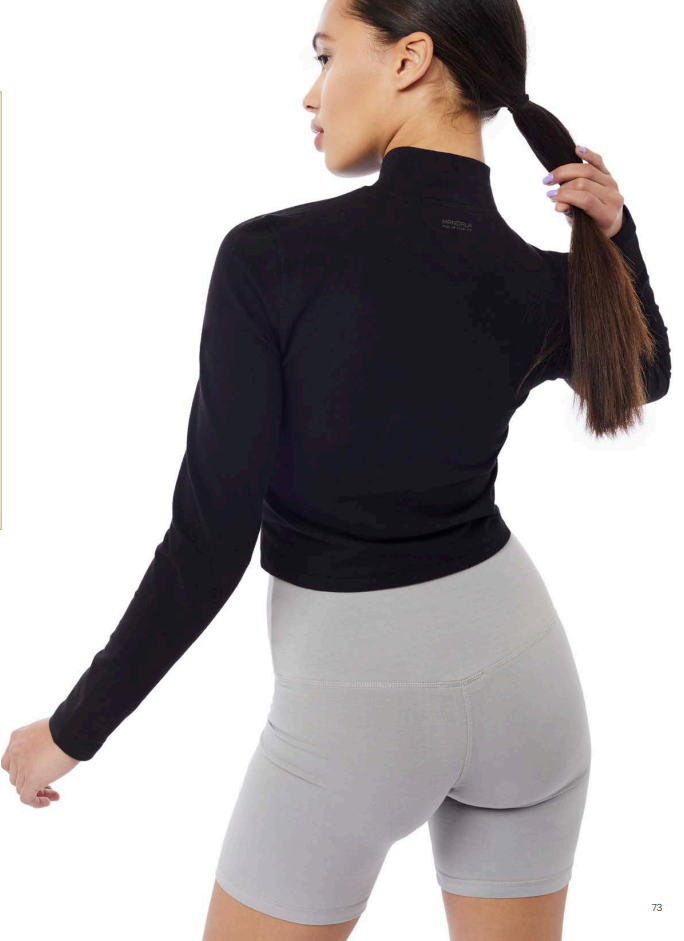 Hjólabuxur með háu mitti